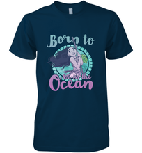 Load image into Gallery viewer, Disney Moana Born To Be In The Ocean Painted Men's Premium T-Shirt
