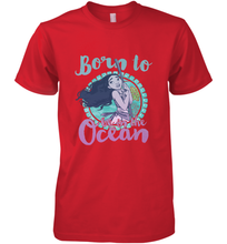 Load image into Gallery viewer, Disney Moana Born To Be In The Ocean Painted Men's Premium T-Shirt
