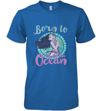 Load image into Gallery viewer, Disney Moana Born To Be In The Ocean Painted Men's Premium T-Shirt
