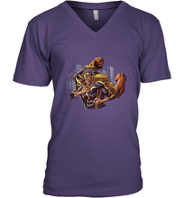 Load image into Gallery viewer, Marvel The Defenders Luke Cage Iron Fist Men's V-Neck
