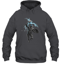Load image into Gallery viewer, Marvel Avengers Endgame Captain America Assemble Lightning Hooded Sweatshirt
