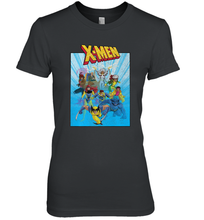 Load image into Gallery viewer, Marvel X Men Animated Series Poster Retro 90s Women's Premium T-Shirt
