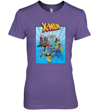 Load image into Gallery viewer, Marvel X Men Animated Series Poster Retro 90s Women's Premium T-Shirt

