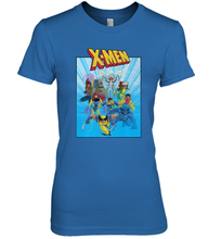 Load image into Gallery viewer, Marvel X Men Animated Series Poster Retro 90s Women's Premium T-Shirt
