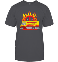 Load image into Gallery viewer, Marvel Deadpool Chimichangas Food Truck Men's T-Shirt
