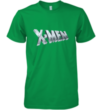 Load image into Gallery viewer, Marvel X Men Logo Retro 90s Animated Series Men's Premium T-Shirt
