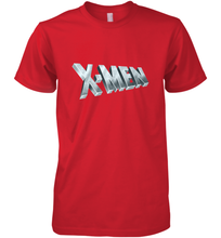 Load image into Gallery viewer, Marvel X Men Logo Retro 90s Animated Series Men's Premium T-Shirt
