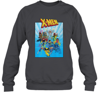 Load image into Gallery viewer, Marvel X Men Animated Series Poster Retro 90s Crewneck Sweatshirt
