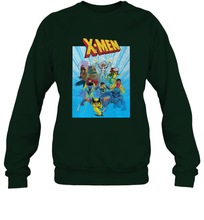 Load image into Gallery viewer, Marvel X Men Animated Series Poster Retro 90s Crewneck Sweatshirt
