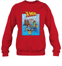 Load image into Gallery viewer, Marvel X Men Animated Series Poster Retro 90s Crewneck Sweatshirt
