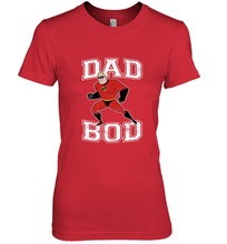 Load image into Gallery viewer, Disney Pixar Incredibles Mr. Incredible Dad Bod Portrait Women's Premium T-Shirt

