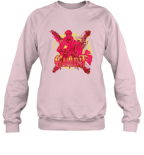 Load image into Gallery viewer, Marvel X Men Gambit Retro 90s Crewneck Sweatshirt
