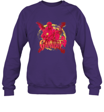 Load image into Gallery viewer, Marvel X Men Gambit Retro 90s Crewneck Sweatshirt
