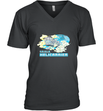 Load image into Gallery viewer, Marvel S.H.I.E.L.D. Helicarrier Protecting The Skies Men's V-Neck
