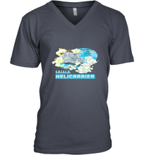Load image into Gallery viewer, Marvel S.H.I.E.L.D. Helicarrier Protecting The Skies Men's V-Neck
