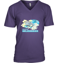 Load image into Gallery viewer, Marvel S.H.I.E.L.D. Helicarrier Protecting The Skies Men's V-Neck
