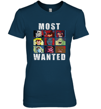 Load image into Gallery viewer, Marvel X Men Most Wanted Villains Retro Women's Premium T-Shirt
