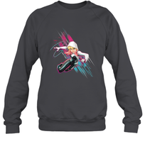 Load image into Gallery viewer, Marvel Rising Secret Warriors Ghost Spider Action Pose Crewneck Sweatshirt
