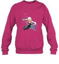 Load image into Gallery viewer, Marvel Rising Secret Warriors Ghost Spider Action Pose Crewneck Sweatshirt
