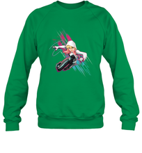 Load image into Gallery viewer, Marvel Rising Secret Warriors Ghost Spider Action Pose Crewneck Sweatshirt
