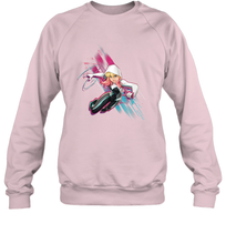 Load image into Gallery viewer, Marvel Rising Secret Warriors Ghost Spider Action Pose Crewneck Sweatshirt
