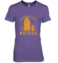 Load image into Gallery viewer, Disney Lion King Simba Strong Like Mufasa Women's Premium T-Shirt
