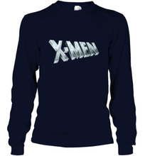 Load image into Gallery viewer, Marvel X Men Logo Retro 90s Animated Series Long Sleeve T-Shirt

