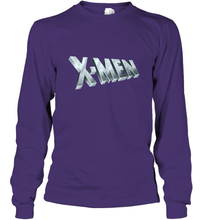 Load image into Gallery viewer, Marvel X Men Logo Retro 90s Animated Series Long Sleeve T-Shirt

