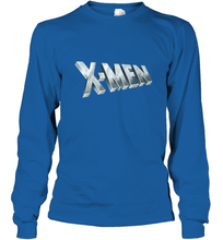Load image into Gallery viewer, Marvel X Men Logo Retro 90s Animated Series Long Sleeve T-Shirt

