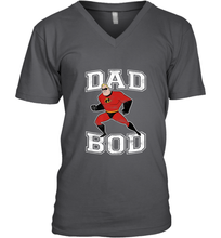 Load image into Gallery viewer, Disney Pixar Incredibles Mr. Incredible Dad Bod Portrait Men's V-Neck
