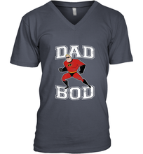 Load image into Gallery viewer, Disney Pixar Incredibles Mr. Incredible Dad Bod Portrait Men's V-Neck
