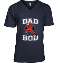 Load image into Gallery viewer, Disney Pixar Incredibles Mr. Incredible Dad Bod Portrait Men's V-Neck
