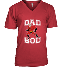Load image into Gallery viewer, Disney Pixar Incredibles Mr. Incredible Dad Bod Portrait Men's V-Neck
