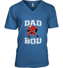 Load image into Gallery viewer, Disney Pixar Incredibles Mr. Incredible Dad Bod Portrait Men's V-Neck
