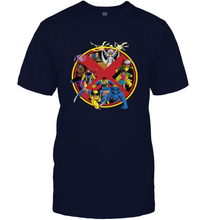 Load image into Gallery viewer, Marvel X Men Animated Series Logo Retro 90s Men's T-Shirt
