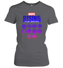 Load image into Gallery viewer, Marvel Rising Secret Warriors Hero Emblem Logo Women's T-Shirt
