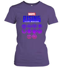 Load image into Gallery viewer, Marvel Rising Secret Warriors Hero Emblem Logo Women's T-Shirt
