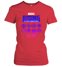 Load image into Gallery viewer, Marvel Rising Secret Warriors Hero Emblem Logo Women's T-Shirt
