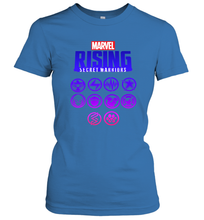 Load image into Gallery viewer, Marvel Rising Secret Warriors Hero Emblem Logo Women's T-Shirt

