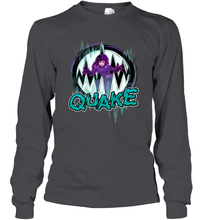 Load image into Gallery viewer, Marvel Rising Secret Warriors Quake Action Pose Logo Long Sleeve T-Shirt

