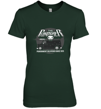 Load image into Gallery viewer, Marvel The Punisher Battle Van Since 1975 Women's Premium T-Shirt
