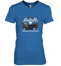Load image into Gallery viewer, Marvel The Punisher Battle Van Since 1975 Women's Premium T-Shirt
