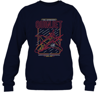 Load image into Gallery viewer, Marvel Avengers Quinjet Neon Lights Crewneck Sweatshirt
