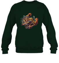 Load image into Gallery viewer, Marvel The Defenders Luke Cage Iron Fist Crewneck Sweatshirt

