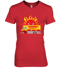 Load image into Gallery viewer, Marvel Deadpool Chimichangas Food Truck Women's Premium T-Shirt
