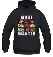 Load image into Gallery viewer, Marvel X Men Most Wanted Villains Retro Hooded Sweatshirt
