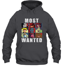 Load image into Gallery viewer, Marvel X Men Most Wanted Villains Retro Hooded Sweatshirt
