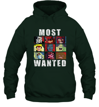 Load image into Gallery viewer, Marvel X Men Most Wanted Villains Retro Hooded Sweatshirt

