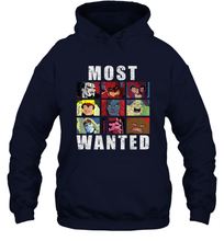 Load image into Gallery viewer, Marvel X Men Most Wanted Villains Retro Hooded Sweatshirt
