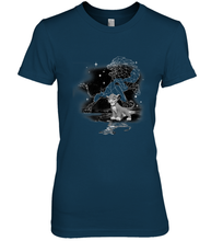 Load image into Gallery viewer, Disney Lion King Young Simba Star Gazing Women's Premium T-Shirt
